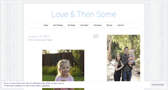 Desktop Screenshot of loveandthensome.com